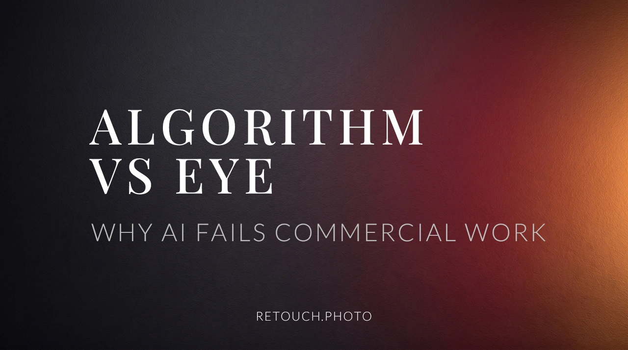 Algorithm vs Eye: Why AI Won’t Replace the Retoucher